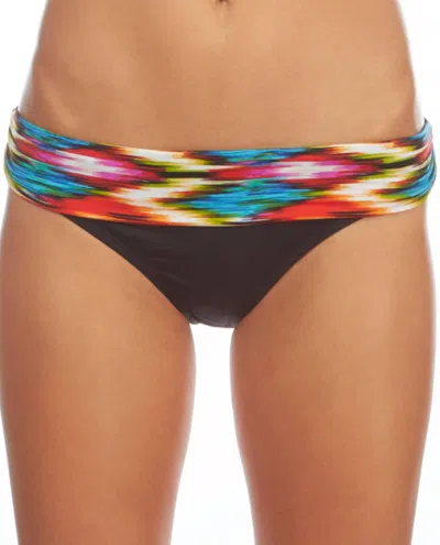 Kenneth Cole Sash Hipster Swim Bottom In Upon The Horizon In Multi