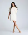 Kenneth Cole Sequin Shift Dress In Multicolor
