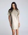 Kenneth Cole Sequin T-shirt Shift Dress In Multicolor