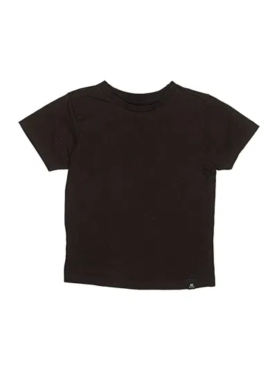 Pre-owned Kenneth Cole Kids' Short Sleeve Top Black Tops