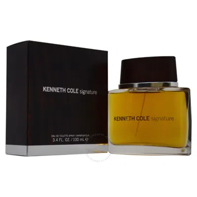 Kenneth Cole Signature /  Edt Spray 3.4 oz (m) In Orange/gold Tone