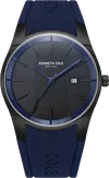 Kenneth Cole Silicone Strap Watch