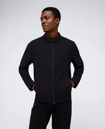Kenneth Cole Simplified Utility Jacket In Black