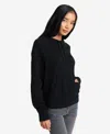 Kenneth Cole Site Exclusive! Knit Hoodie In Black