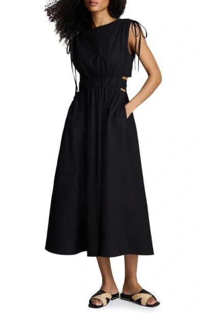 Kenneth Cole Sleeveless A-line Midi Dress