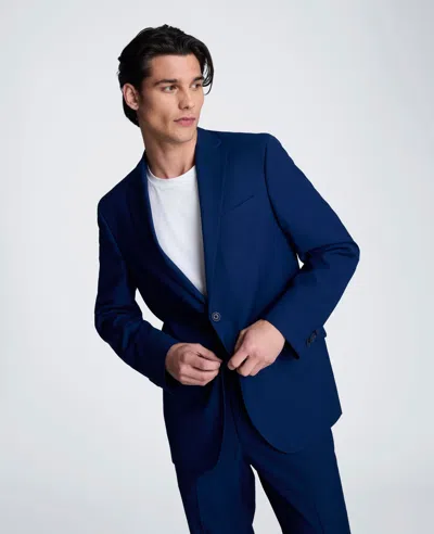 Kenneth Cole Slim-fit Stretch Suit Separate Jacket In Multi