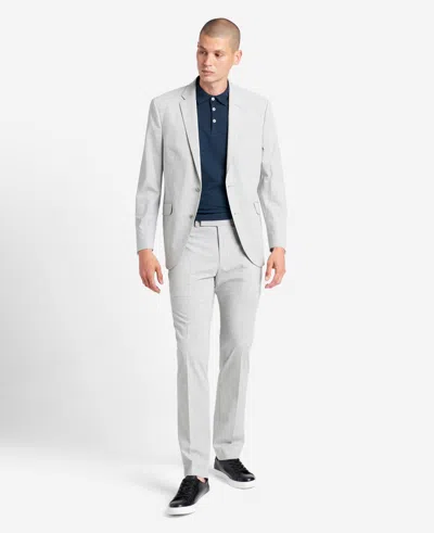 Kenneth Cole Slim-fit Suit In Silver
