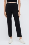 Kenneth Cole Athletic Stretch Pull-on Slim Ankle Pant In Black