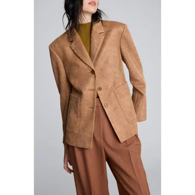 KENNETH COLE KENNETH COLE SNAKE EMBOSSED JACKET