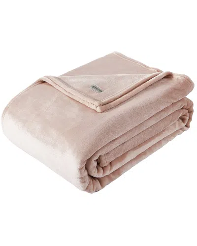 KENNETH COLE KENNETH COLE SOLID ULTRA SOFT PLUSH FLEECE BLANKET