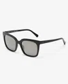 Kenneth Cole Square Injected Sunglasses In Black
