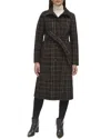 KENNETH COLE KENNETH COLE STAND COLLAR  MILITARY COAT