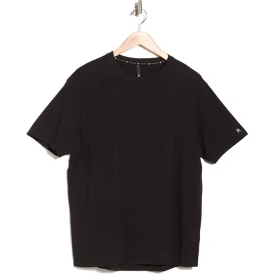Kenneth Cole Stretch Cotton Activewear T-shirt In Black