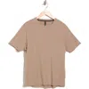 Kenneth Cole Stretch Cotton Activewear T-shirt In Gold