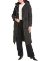Kenneth Cole Stretch Stadium Length Puffer Coat