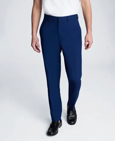 Kenneth Cole Stretch Suit Separate Pant In Blue
