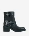 Kenneth Cole Stride Bootie In Black Leather