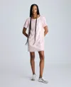 Kenneth Cole T-shirt Shift Dress In Rosé