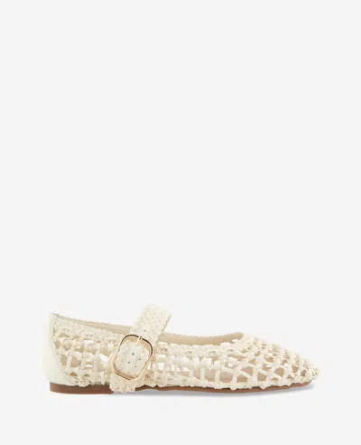 Kenneth Cole Tessa Woven Knotted Ballet Flat In Multi