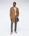 Kenneth Cole The Classic Fit Overcoat In Multi