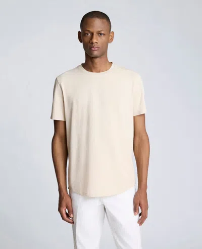 Kenneth Cole The Performance Crew Neck T-shirt In Nude