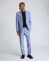 Kenneth Cole The Ready Flex Slim Fit Nested Suit In Light Blue