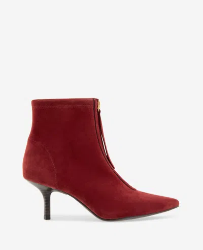 Kenneth Cole Udaya Kid Suede Heel In Red
