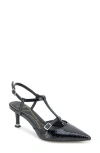 Kenneth Cole Urka Pointed Toe Pump In Black