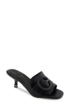 Kenneth Cole Valentina Sandal In Black Leather