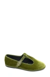 Kenneth Cole Verona Velvet T-strap Mary Jane Flat