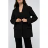 Kenneth Cole Vision Stretch Twill Jacket In Black