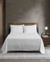 Kenneth Cole Wavy Checker Sheet Set In White