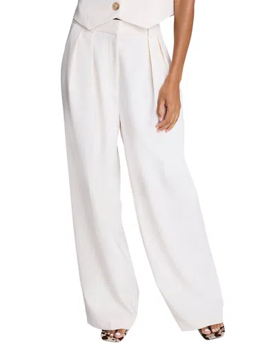 Kenneth Cole Wide Leg Trouser In White