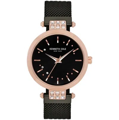 Kenneth Cole Women's 34mm Quartz Watch In Black