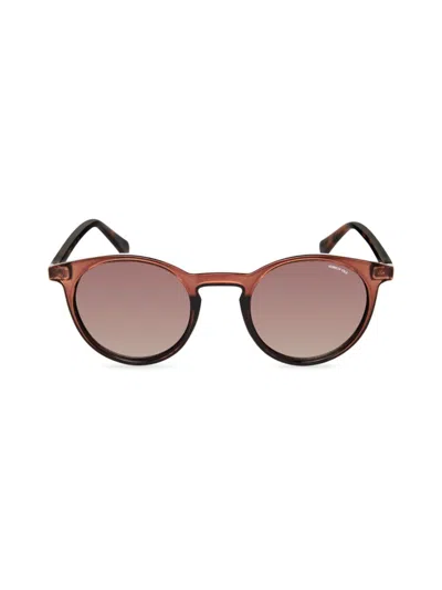 Kenneth Cole Women's 48mm Round Sunglasses In Brown