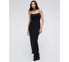 Kenneth Cole Athletic Stretch Maxi Slipdress In Black
