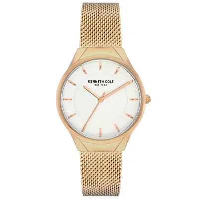 Kenneth Cole Women's Classic 32mm Quartz Watch In Gold