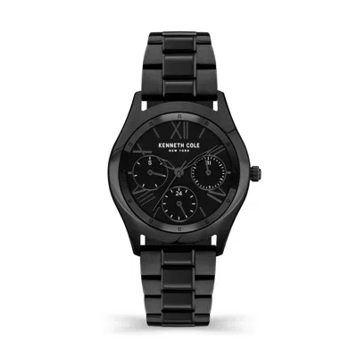 Kenneth Cole Women's Classic 34mm Quartz Watch In Black