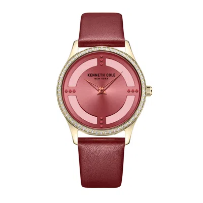 Kenneth Cole Women's Classic 34mm Quartz Watch In Brown