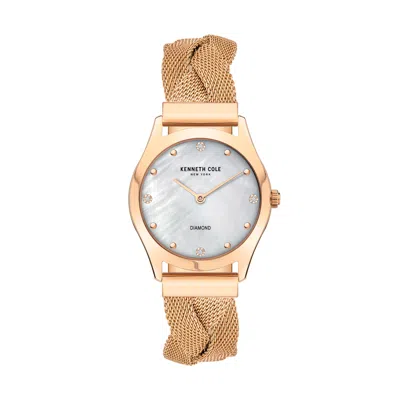 Kenneth Cole Women's Classic 34mm Quartz Watch In Gold