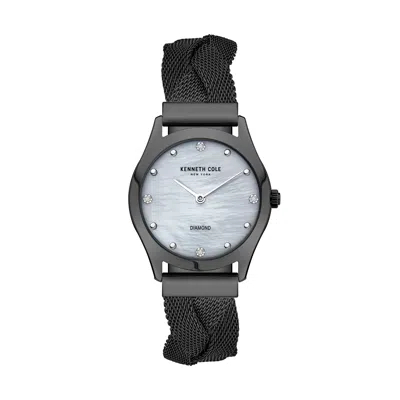 Kenneth Cole Women's Classic 34mm Quartz Watch In Black
