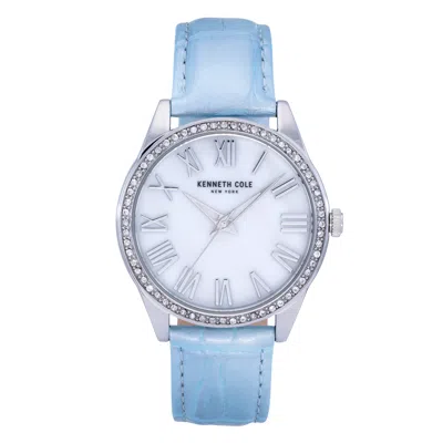Kenneth Cole Women's Classic 36mm Quartz Watch In Blue
