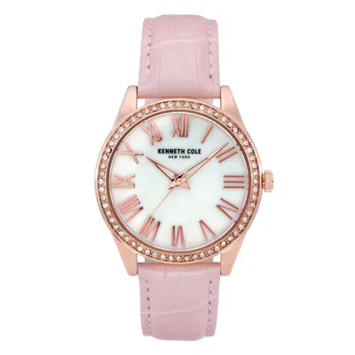 Kenneth Cole Women's Classic 36mm Quartz Watch In Pink