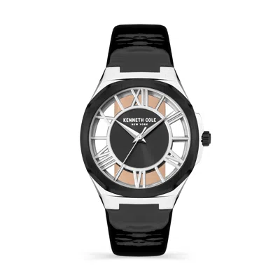 Kenneth Cole Women's Classic Mm Quartz Watch In Black