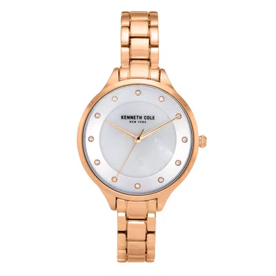Kenneth Cole Women's Classic Mm Quartz Watch In Gold