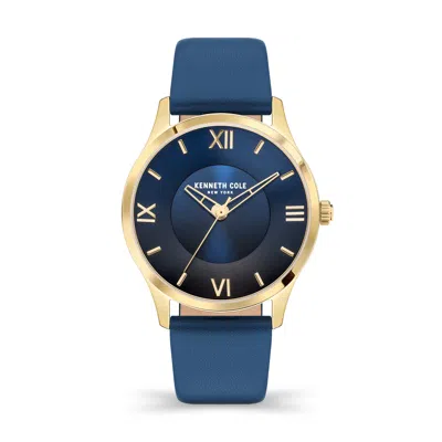Kenneth Cole Women's Classic Mm Quartz Watch In Blue