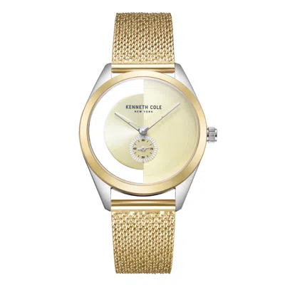 Kenneth Cole Women's Classic Mm Quartz Watch In Gold