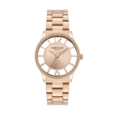 Kenneth Cole Women's Classic Mm Quartz Watch In Gold