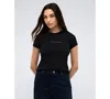 Kenneth Cole Cotton-modal Graphic T-shirt In Black