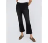 Kenneth Cole Women's Denim High Rise Cropped Kick Flare Pants In Nik Wash